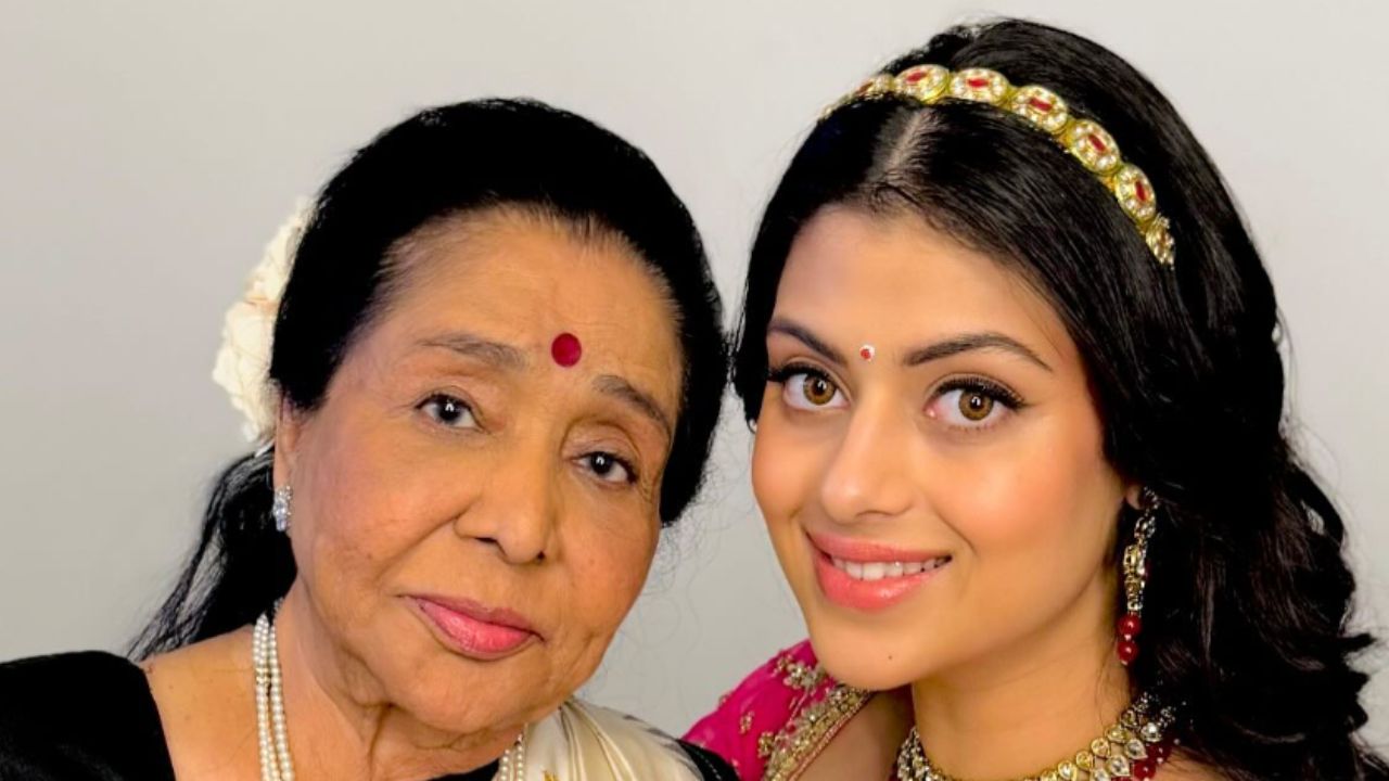asha bhosle grand daughter zanai