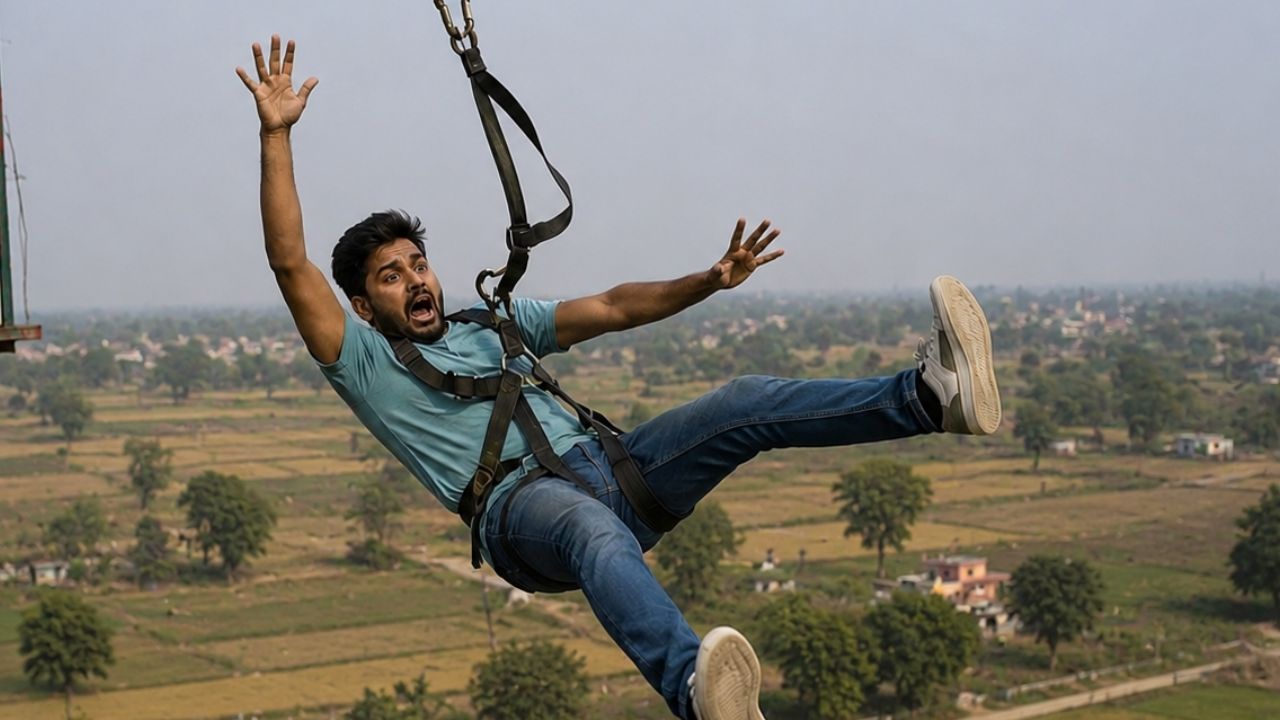 Teen Falling from Zipline AI ChatGPT