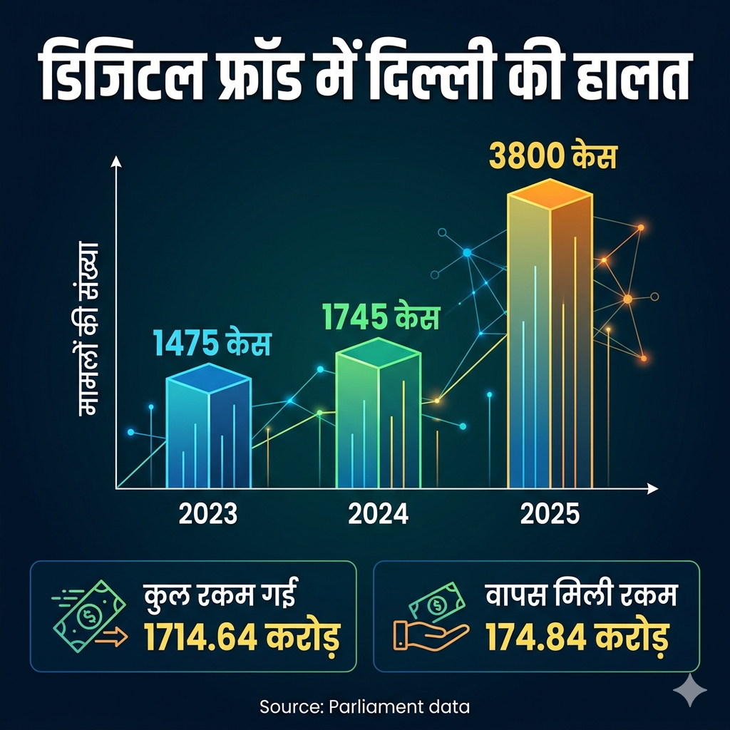 digital fraud cases in delhi