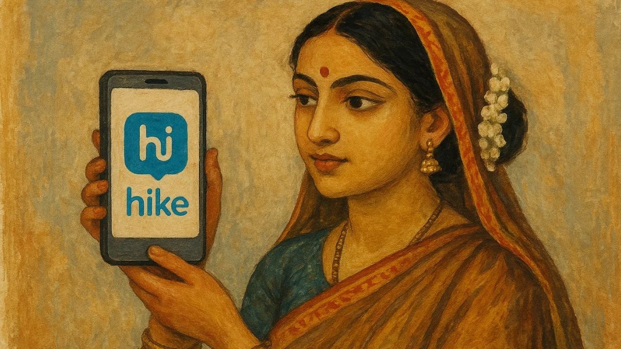 Hike Messenger Story.