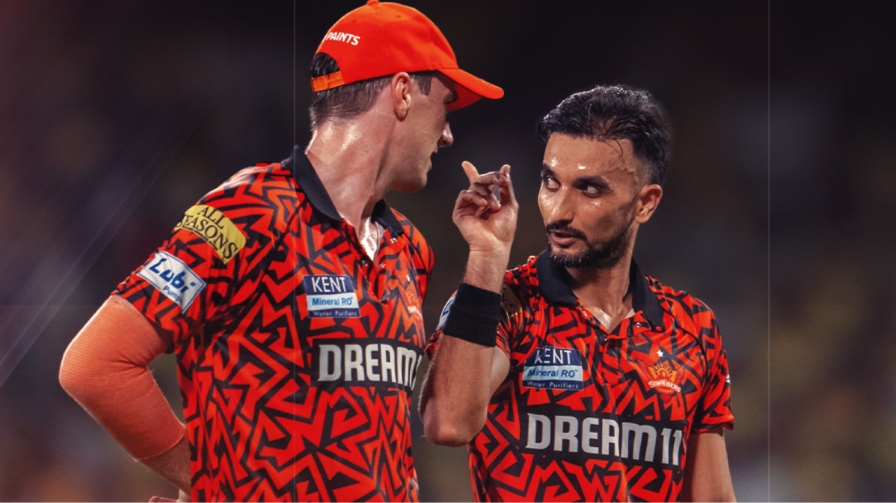 Pat Cummins Harshal Patel