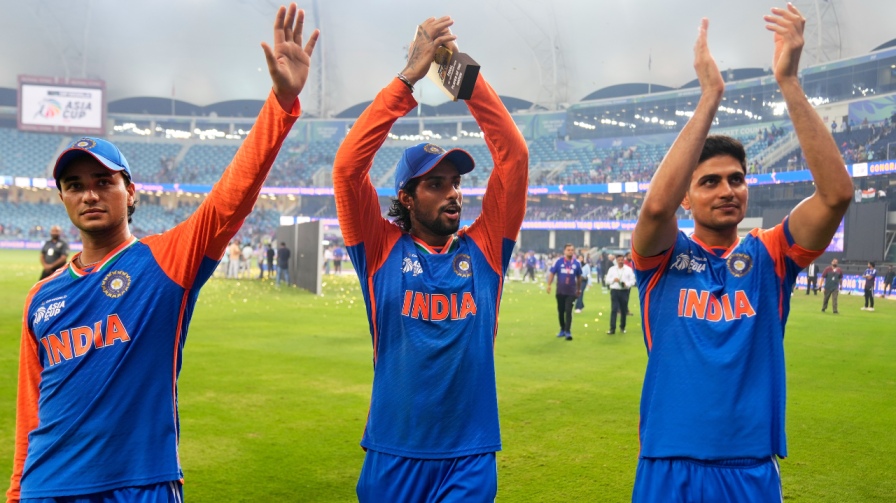 Abhishek Sharma Tilak Varma Shubman Gill