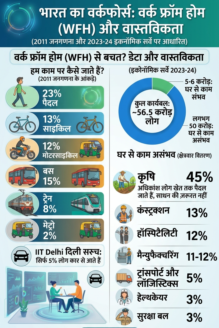 indian workforce data