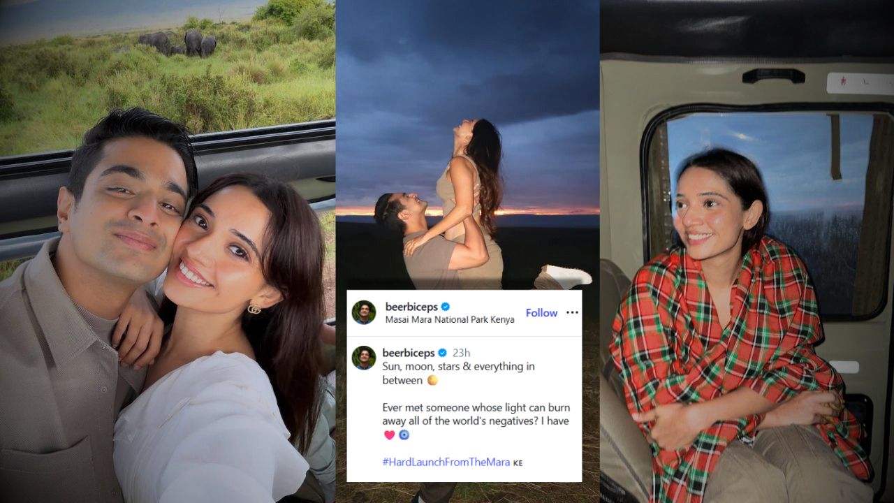 Ranveer Allahbadia with girlfriend Juhi Bhatt