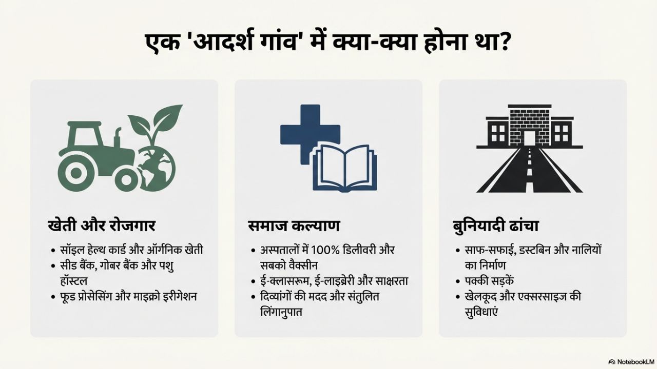 sansad adarsh gram yojana aim