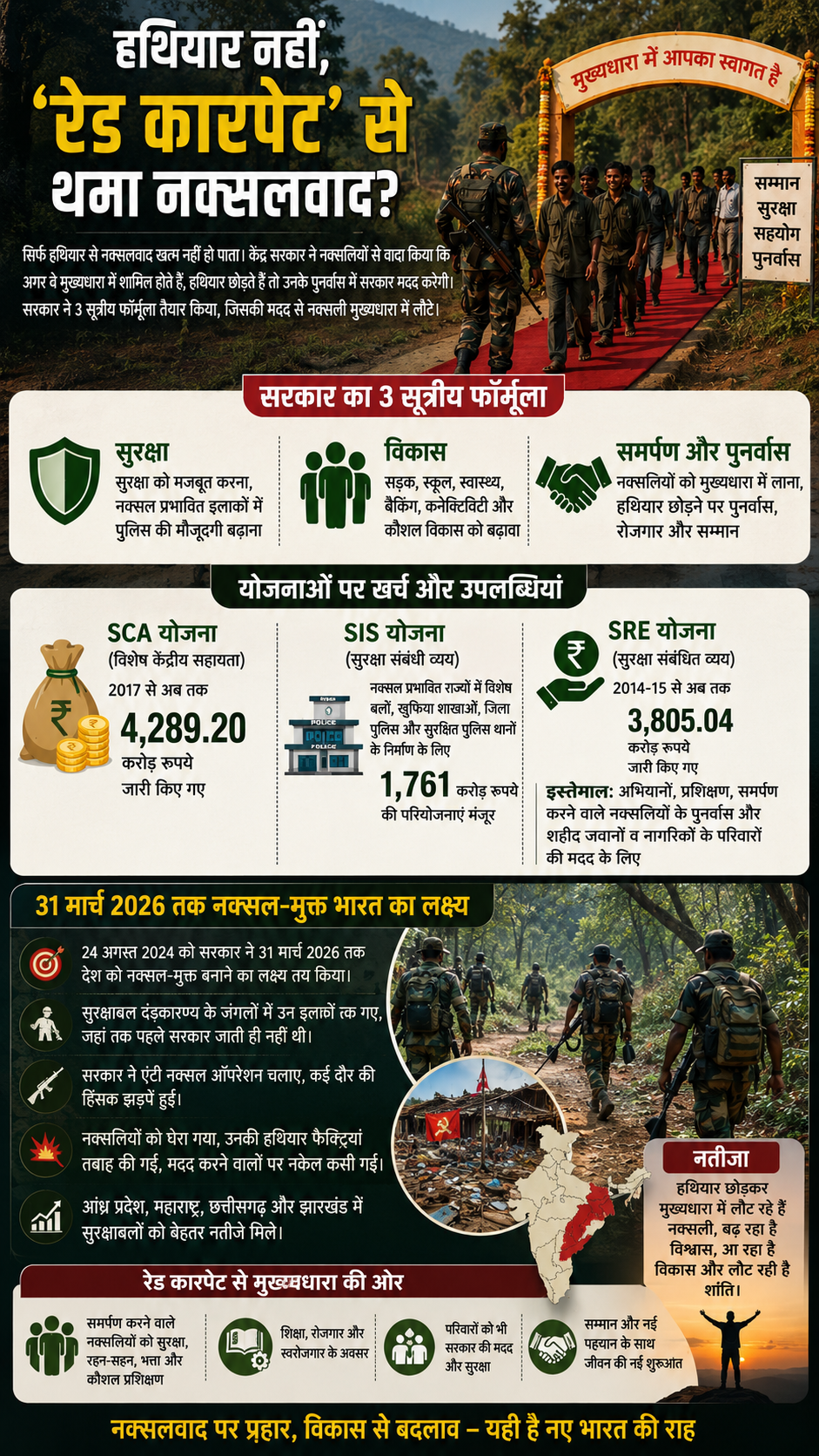 naxalism in india ai infographics 