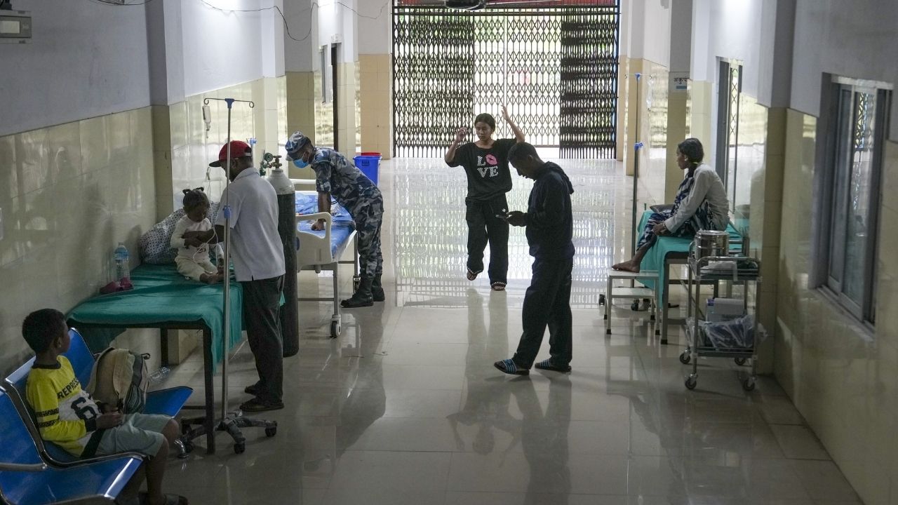 Kathmandu Injured Treatment PTI