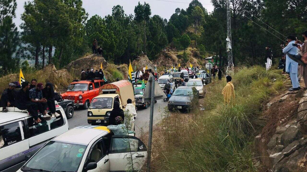 Protests in PoK