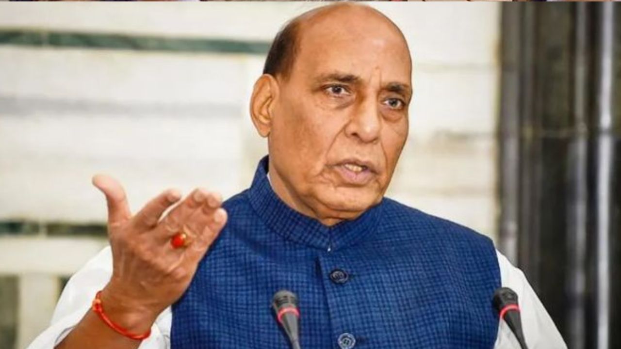 Defence Minister Rajnath Singh.