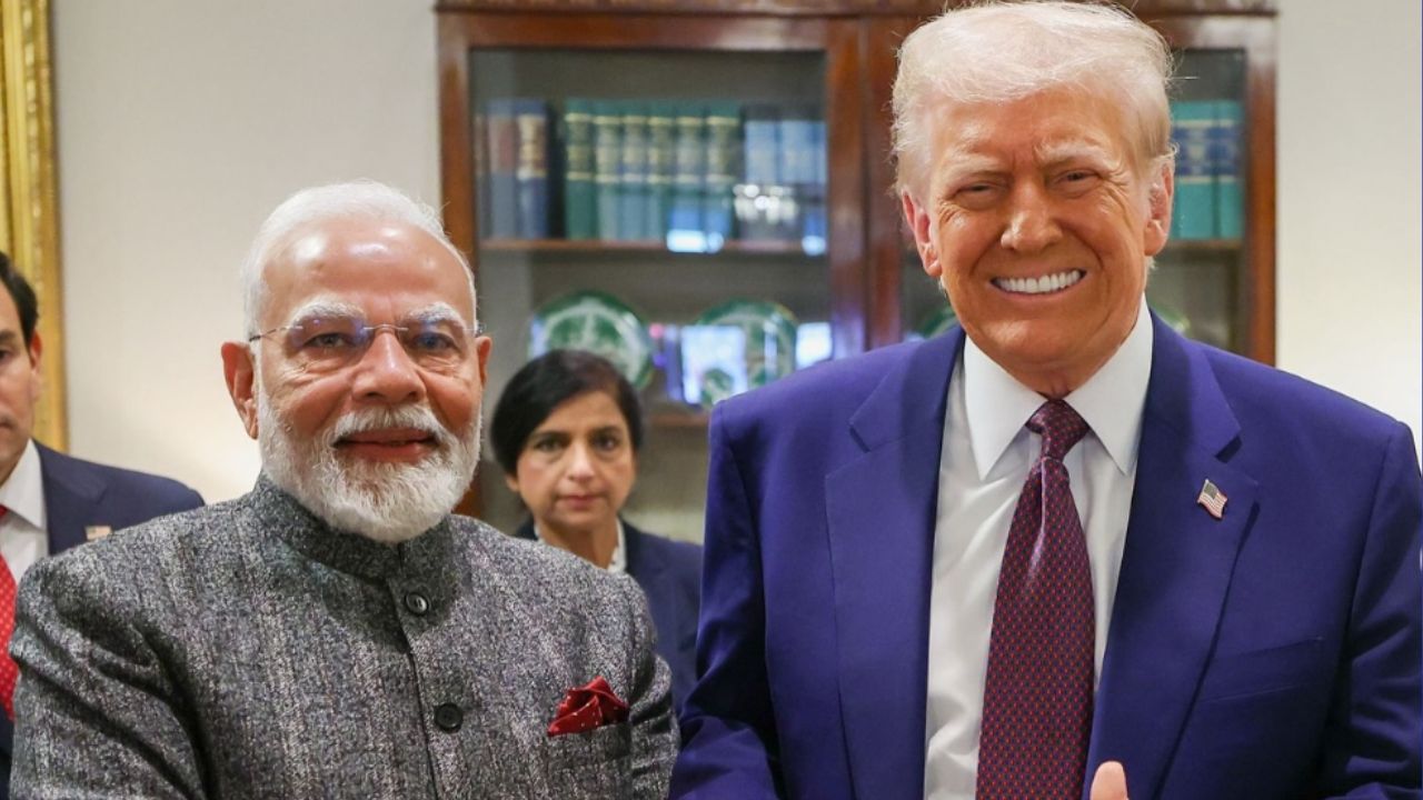 PM Modi with President Trump
