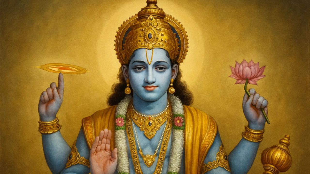 Bhagwan Vishnu Representational Picture