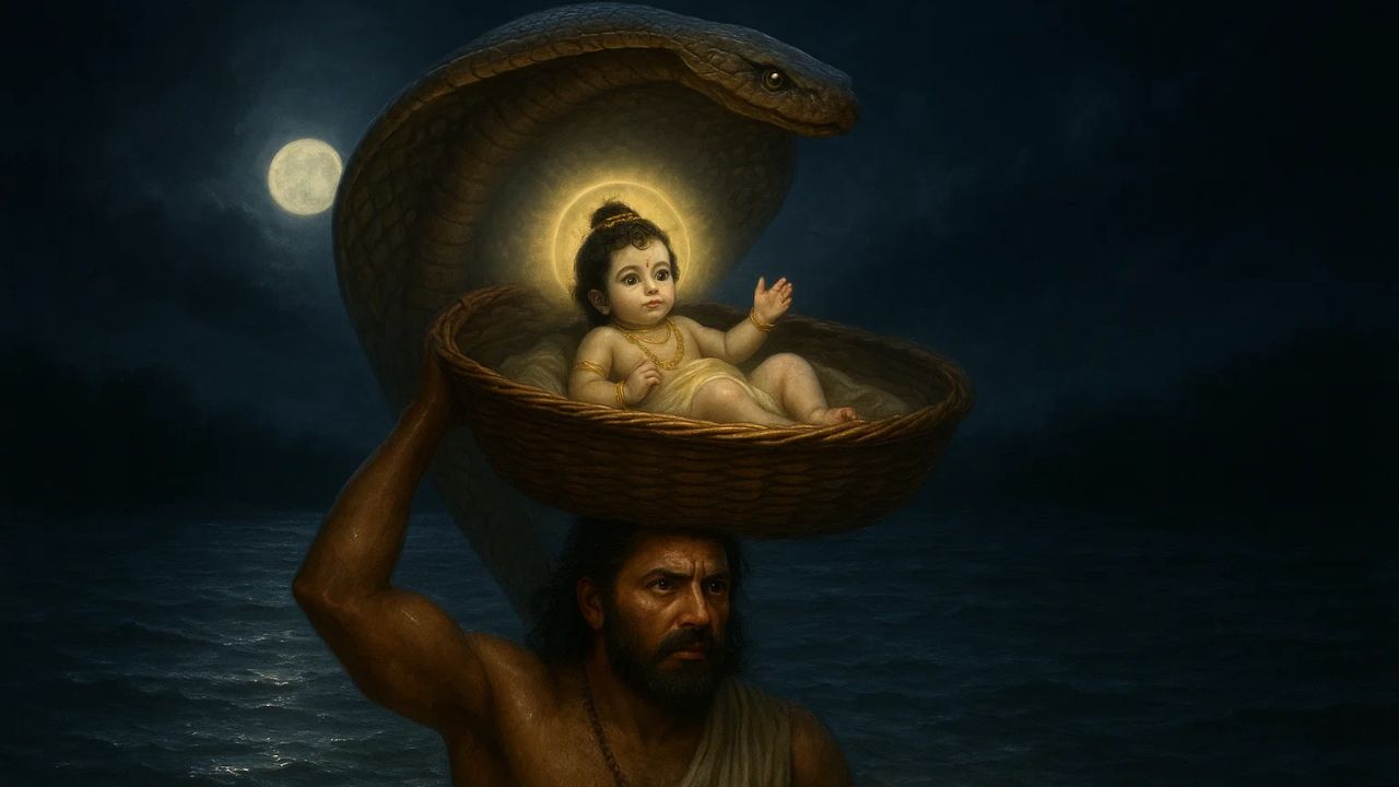 Bhagwan Krishna Representational Picture