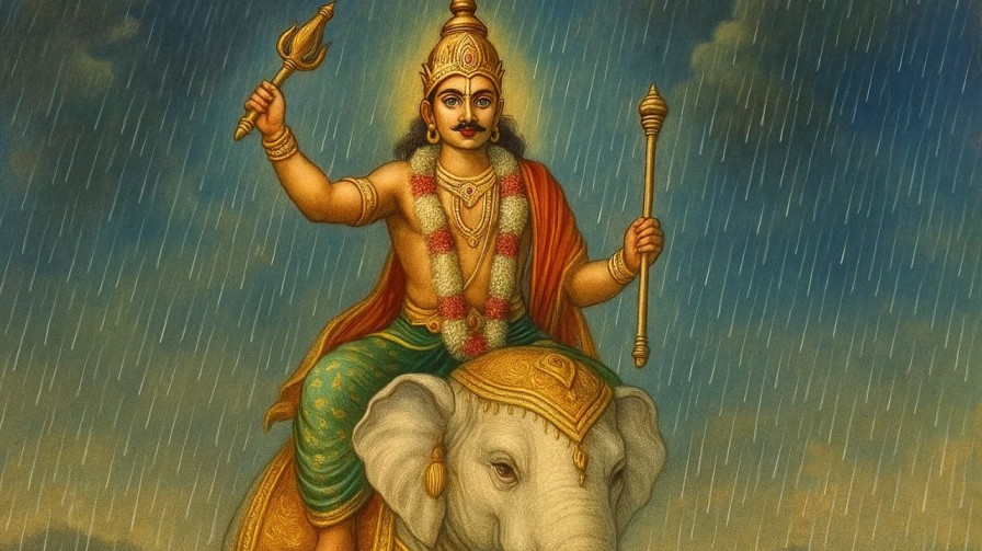 Bhagwan indra Representational Picture